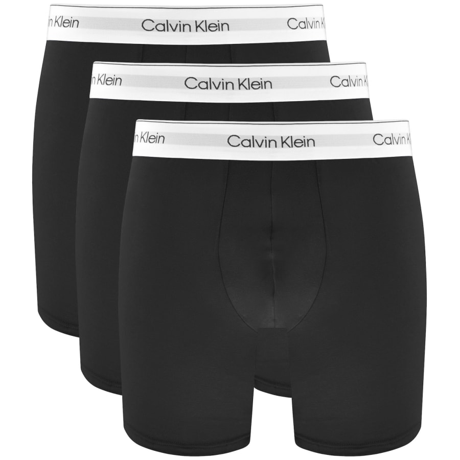 Calvin Klein Underwear 3 Pack Boxer Shorts Black Mainline Menswear United States